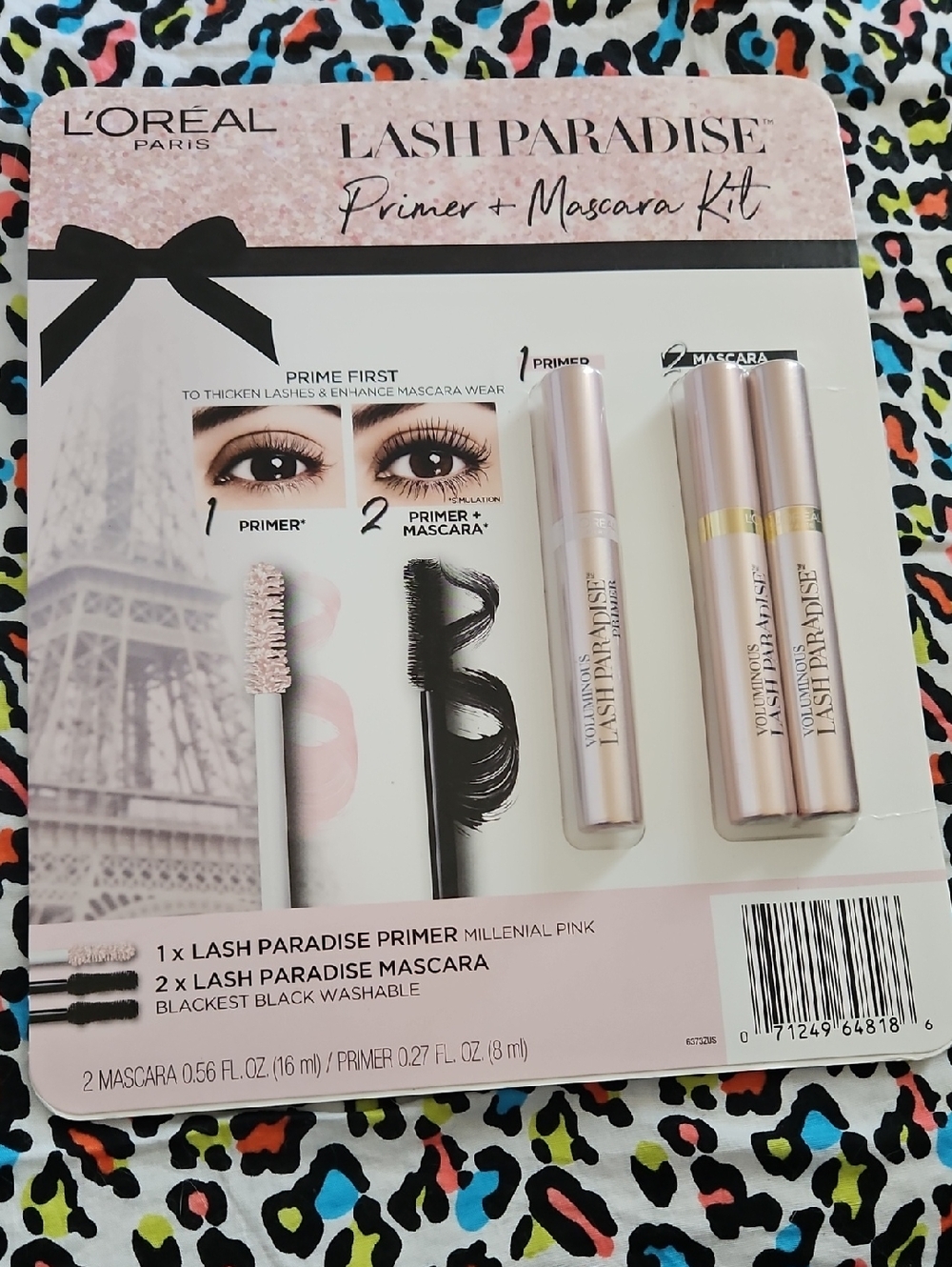 L'Oreal Lash Paradise Primer + Mascara Kit